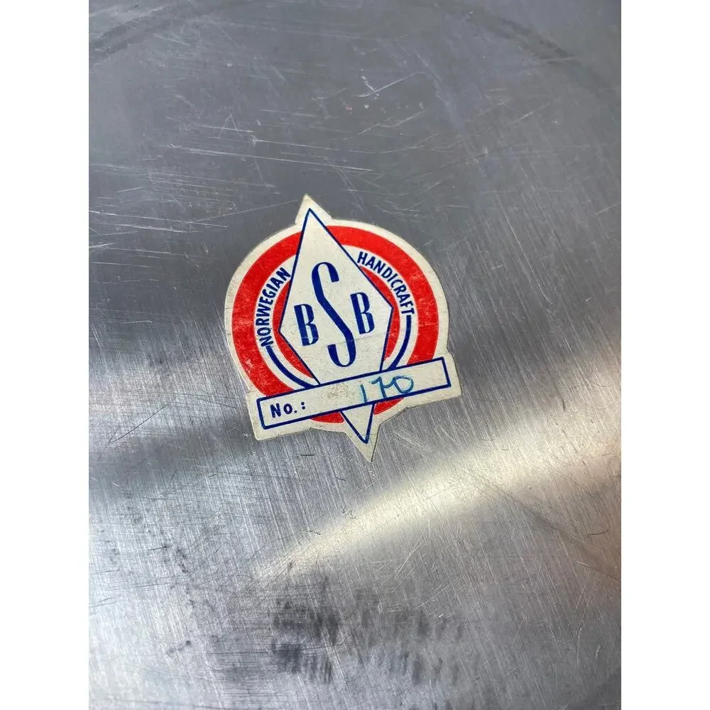 Vintage Norwegian Metal Tray
